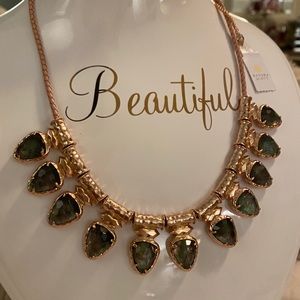 Kendra Scott Willow necklace rose gold